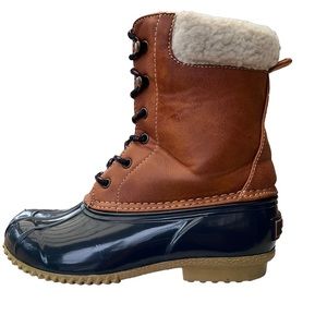 Sugar Mid Calf Waterproof Fleece lined  Duck Boots